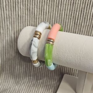 Elegant Multicolor Bangle Set